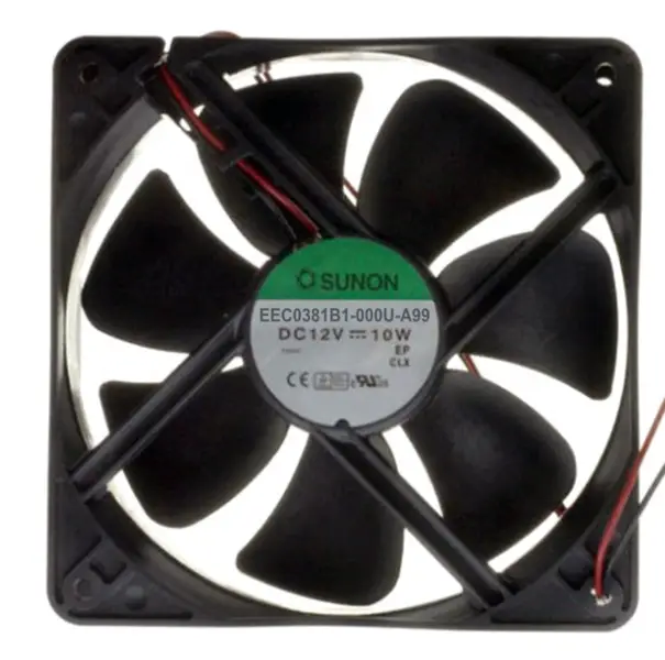 12V bilă dublă EEC0381B1-000C-A99 120*120*38mm DC răcire Ventilator axial