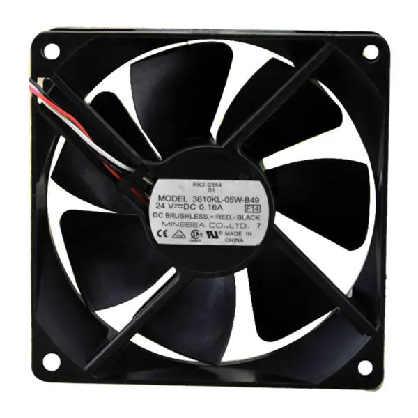3610KL-05W-B59 -E50 3610ML-05W-B59 3610KL-05W-B49 Ventilator original NMB cu trei fire 24V 0,20A