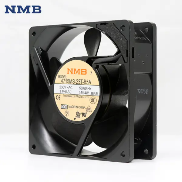 4715MS-23T-B5A NMB 120 * 120 * 38mm Carbinet Axial Fan AC 230V 12CM 14W UPS Ventilator de răcire