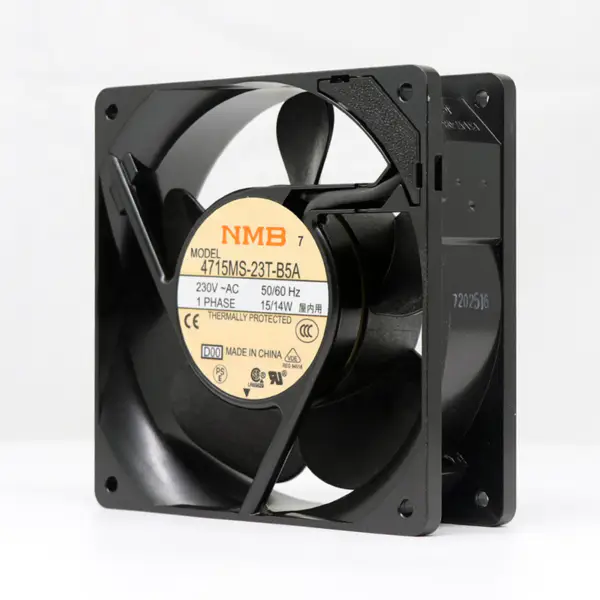 4715MS-23T-B5A NMB 120 * 120 * 38mm Carbinet Axial Fan AC 230V 12CM 14W UPS Ventilator de răcire