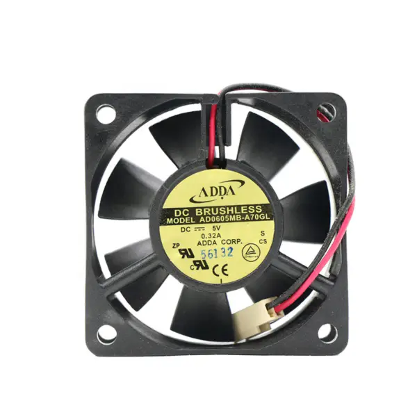 ADDA 6025 6CM AD0605MB-A70GL Rulment cu bile 5v 0.32A 3500RPM 26DBA Ventilator axial de răcire DC