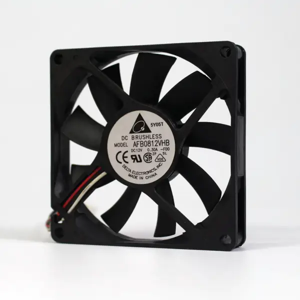 Delta 8CM 8025 12V 0.41A AFB0812VH șasiu alimentare placa de baza detectare ventilator de răcire