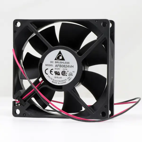Delta 80 * 80 * 25mm 24V 0.21A AFB0824VH Ventilator de carcasă cu două bile ventilator de răcire cabinet
