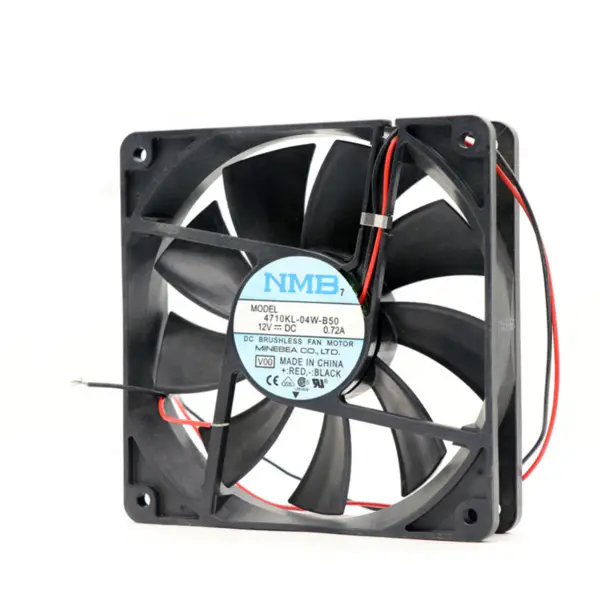 NMB 12CM DC12V 0.72A 4710KL-04W-B50 ventilator de răcire șasiu cu volum mare de aer