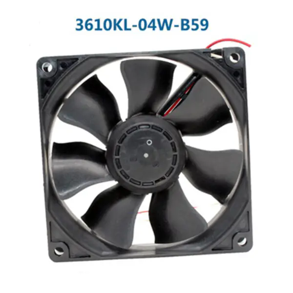 NMB 3610KL-04W-B59 92 * 92 * 25mm DC 12V invertor UPS Ventilator cabinet de răcire ventilator