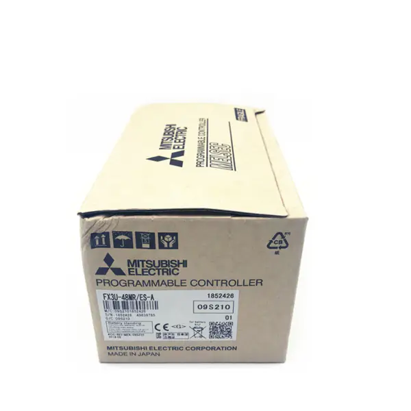 Mitsubishi FX3U Program Control Blow Molding Controller PLC FX3U-48MR-ES-A FX3U-48MR/ES-A pentru mașini de turnare prin injecție