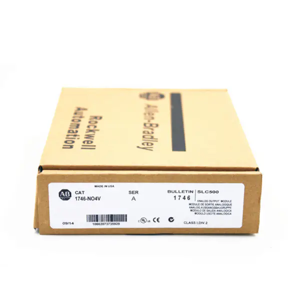 Allen-bradley Rockwell Automation Turnare prin injecție Analogic PLC unitar simplu stoc Allen Bradleu 1746-NO4V