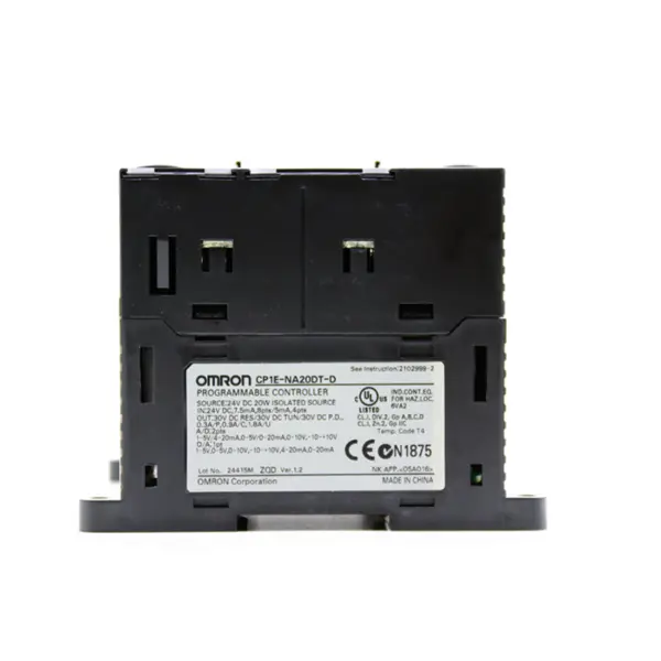 Automatizare Mașină Controler Omron PLC CP1E N20 Modul CPU CP1E-NA20DT-D