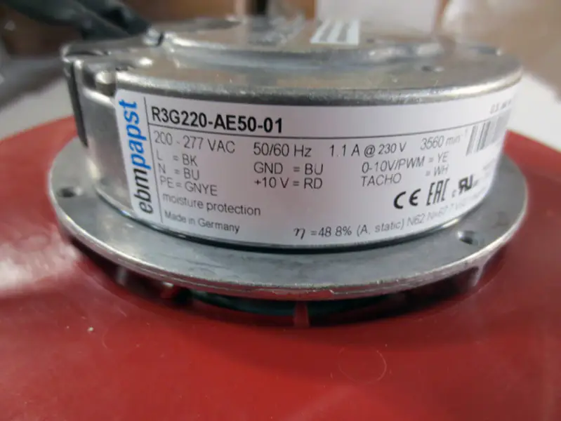 Ebmpapst R3G220-AE50-01 Ventilator EC200-277V
