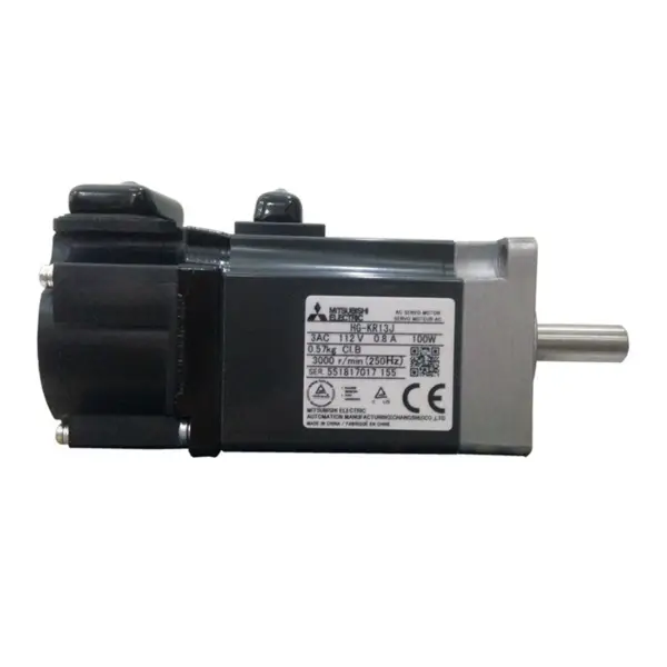 Rpm scăzut 100W 3000Rpm Frameless Mitsubishi Servo Motor Hmc Servomotor HG-KR13J cu frână