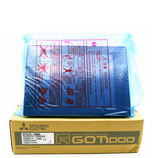 Mitsubishi Modbus HMI Panou programabil cu ecran tactil IP68 GT1675-VNBA