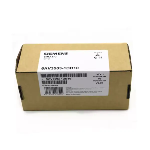 Siemens SIMATIC OP3 6AV3503-1DB10 panou