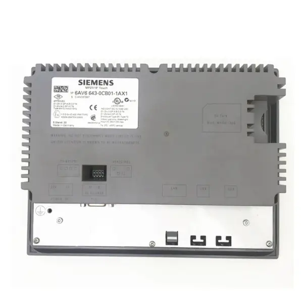 8inch Siemens Simatic MP277 8'' Panou 8 inci HMI Touch Screen MP277-8 Keys 6AV6 643-0CB01-1AX1