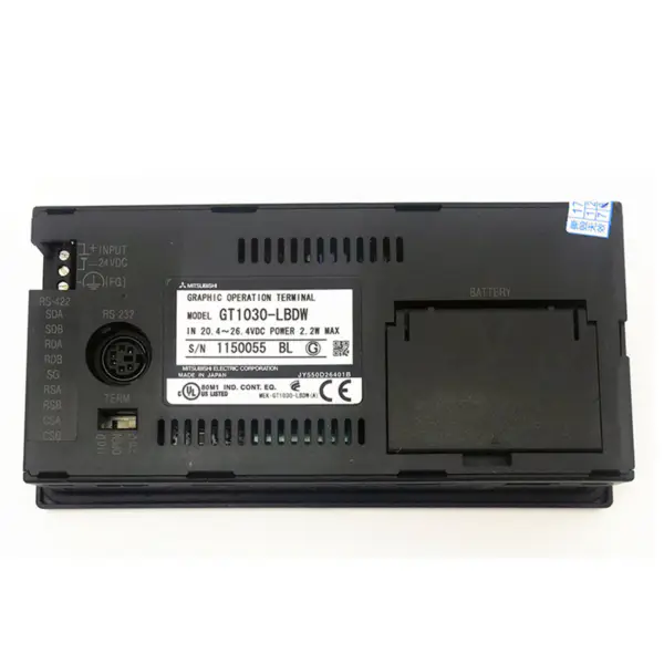 Hmi LCD Touch Screen Panel Mitsubishi GT1030-LBDW ieftin pentru Got1000 PLC