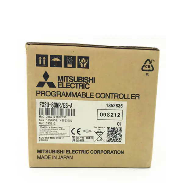 FX 3U 80M FX3U-80MR/ES-A Unități principale PLC Mitsubishi FX3U 80MR cu 80 I/O