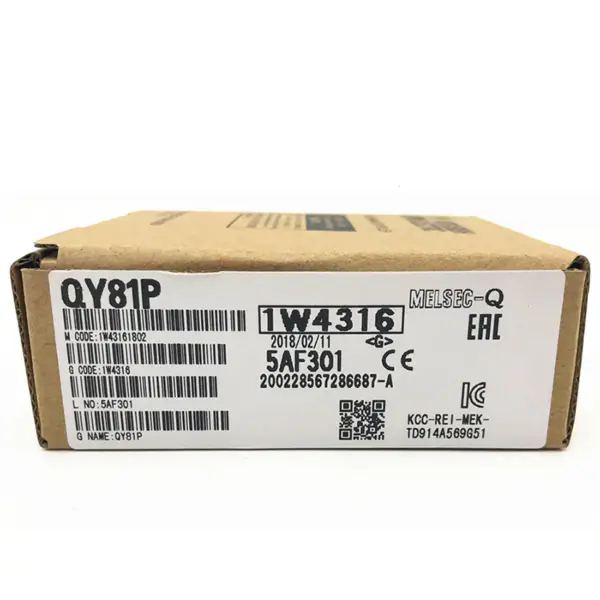 Mitsubishi Melsec Q Series PLC 32 puncte Unitate de ieșire tranzistor QY81P