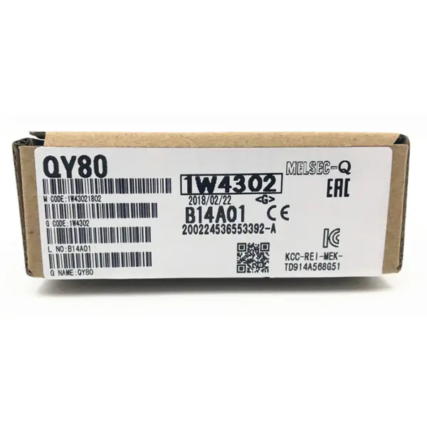 Mitsubishi Melsec Q Series PLC 16 puncte Unitate de ieșire tranzistor QY80