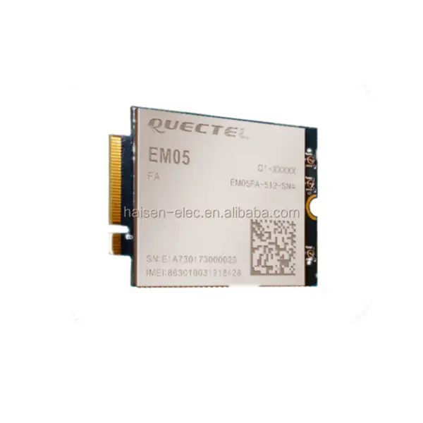 Modul LTE Advanced categoria 20 optimizat special pentru aplicații M2M IoT Adoptarea 3GPP Rel. 13 LTE MODULE EM20