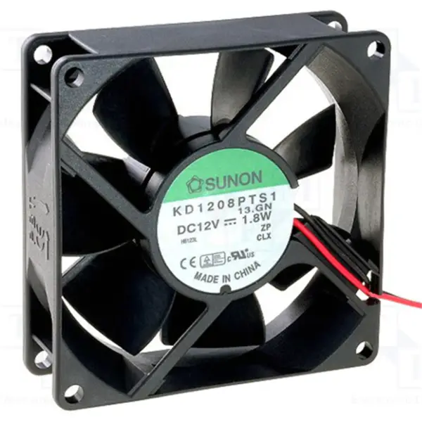Original autentic SUNON KD1208PTS1 8025 80*80*25mm DC12V 1.8W 2950RPM Ventilator de răcire șasiu