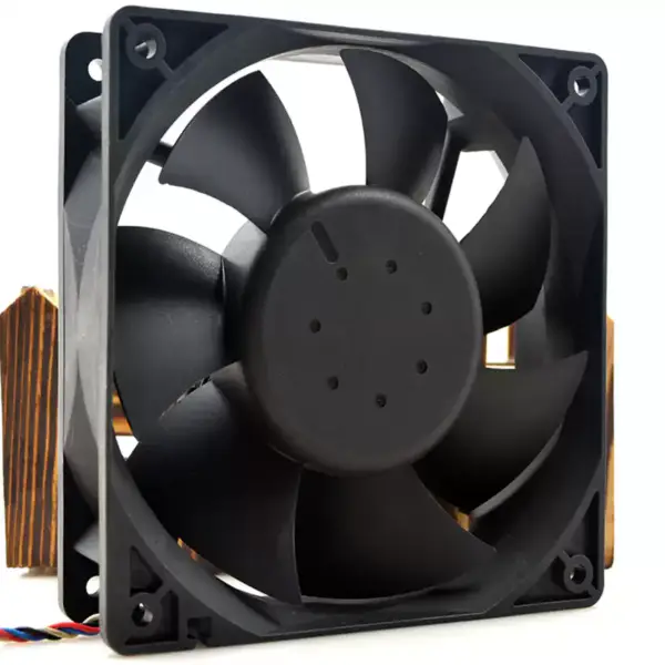 Delta AFC1212DE 119*119*38 mm 12V 1.6A volum mare de aer ventilator cu control inteligent al vitezei PWM