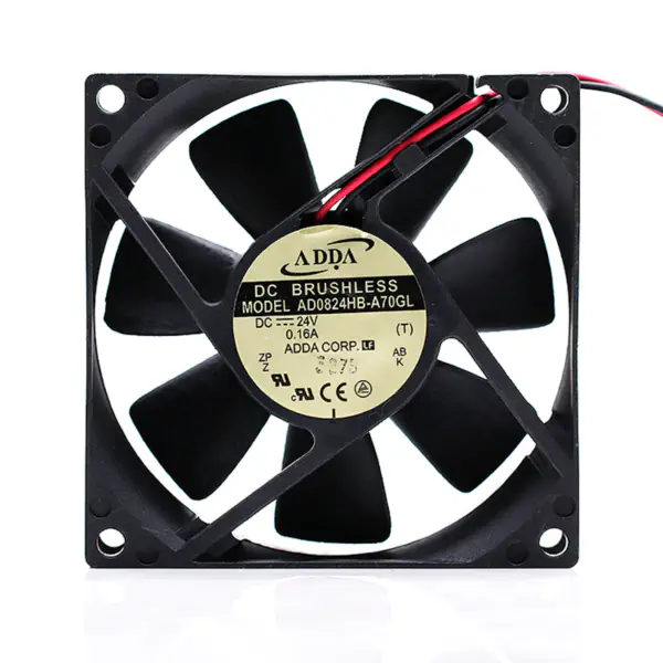 AD0824HB-A70GL - ADDA - Ventilator axial, seria AD80*80*25MM, 24 V 0.16A