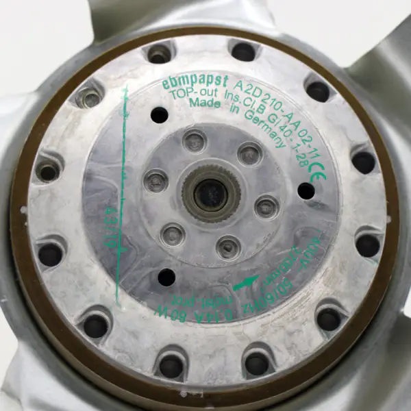 ebmpapst Ventilator axial AC 400V 80W 2700 RPM A2D210-AA02-11 Ventilator cu motor Ventilator pentru dulap electric