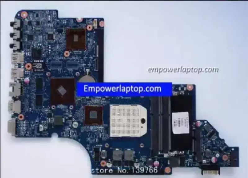 HP 640453-001 dv6 dv6-6000 RS880MD HD6470 Placă de bază