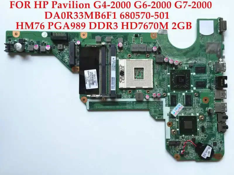 Placă de bază HP G4 G6 680570-501