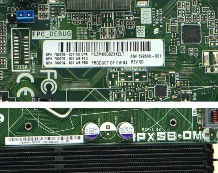 Placa de bază HP 699340-001 700239-001 IPXSB-DM