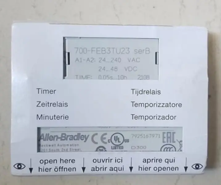 AB 700-FEB3TU23 Releu de timp FEB3T