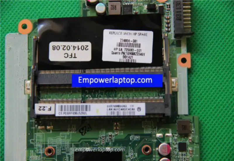 HP 15 15-E DA0R76MB6D0 734004-001 Placă de bază