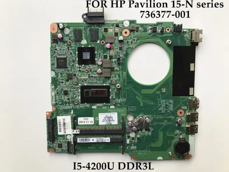 HP Pavilion 15-N series 736377-001 I5-4200U DAOU82MB6D0 Placă de bază