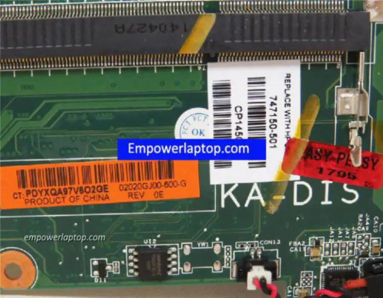 Placa de bază HP 15-D A6-5200 747150-501