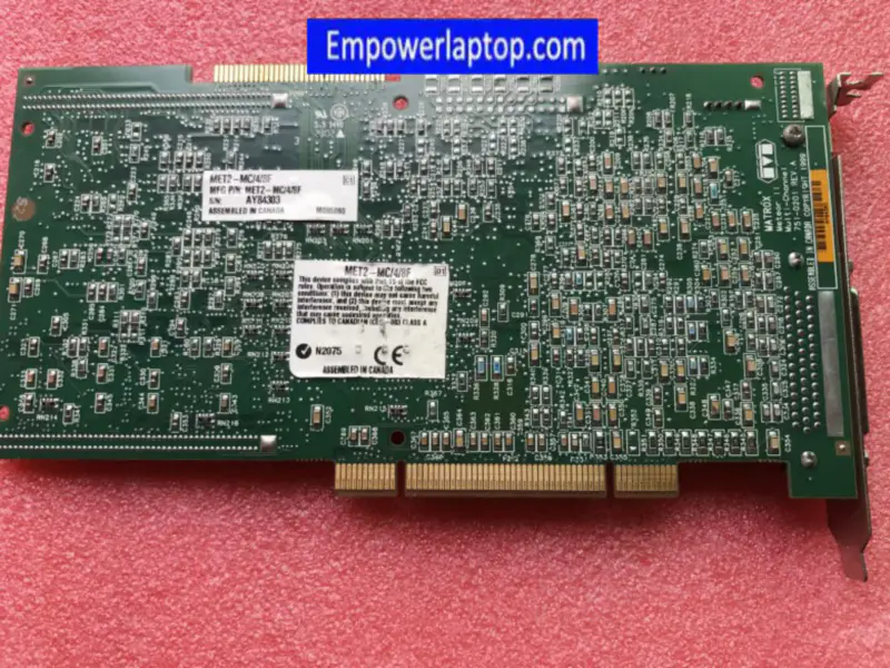 MATROX Meteor-Ⅱ MET2-MC/4/8F 751-0201 REV.A Card de captare a imaginii