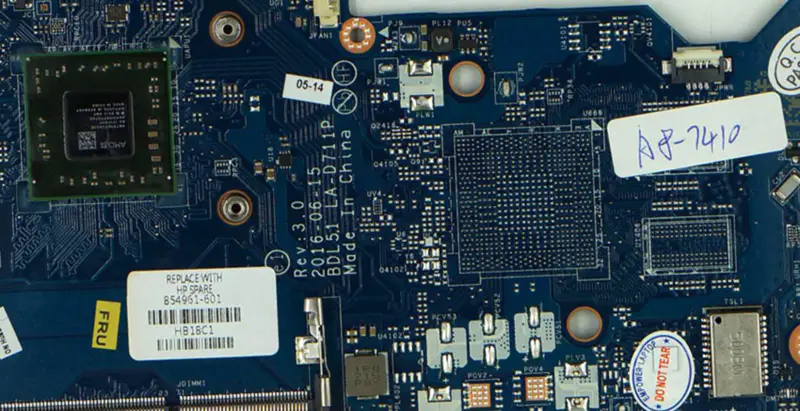 HP 854961-001 854961-601 854961-501 BDL51 LA-D711P Placă de bază