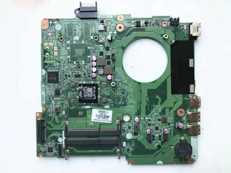 HP 776783-501 DA0U93MB6D2 Placă de bază 15-f