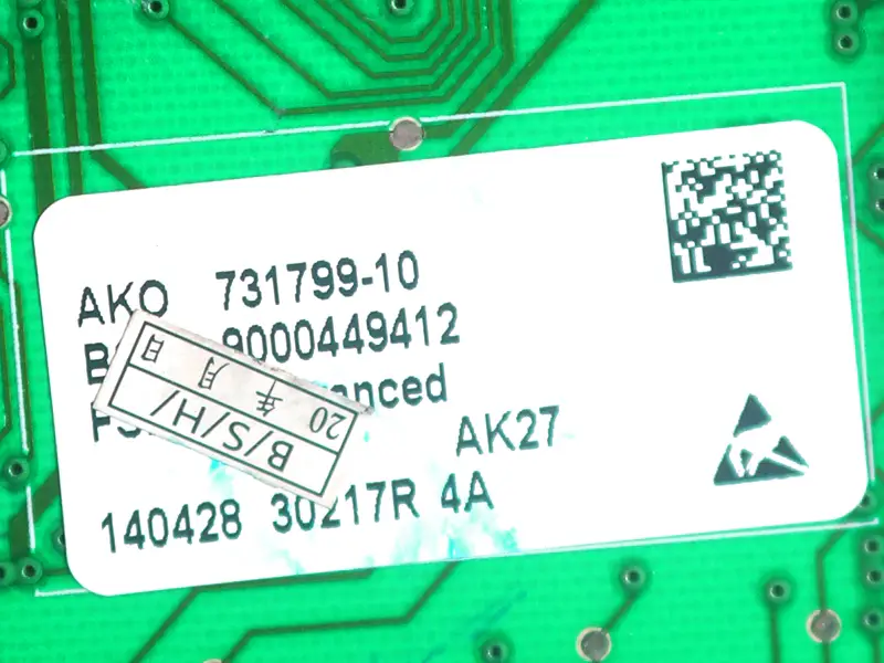 Siemens/Bosch Placa de control a computerului mașinii de spălat BSH 9000449412 AKO 731799-06