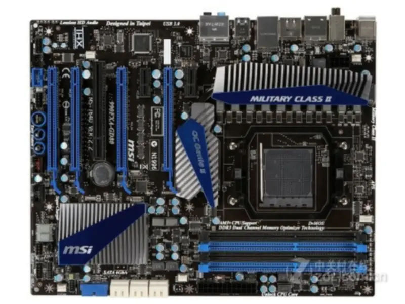 MSI 990FXA-GD80 AM3+ AM3 990 Placă de bază USB3.0 SATA3 ATX