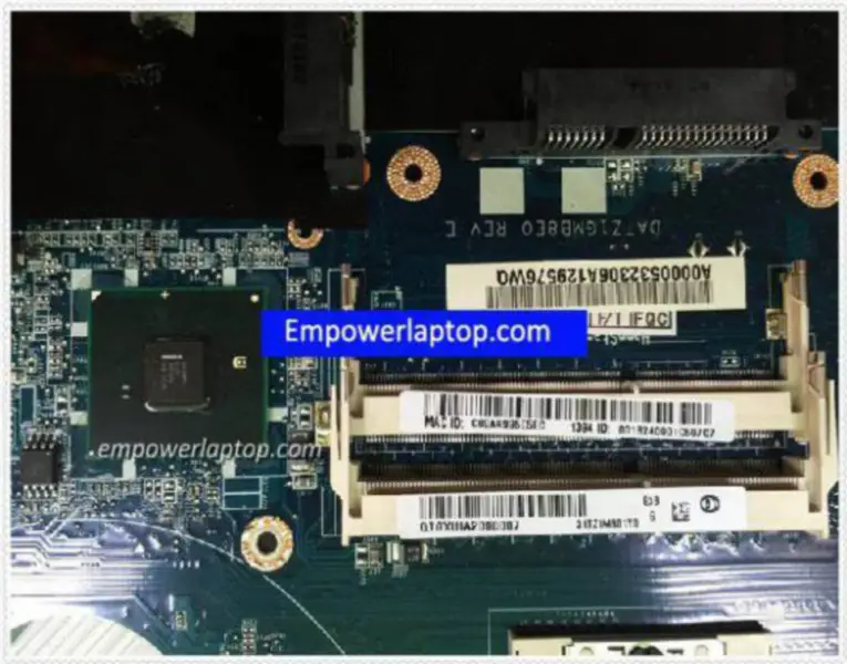 Placa de bază Toshiba FIT X505 A000053230