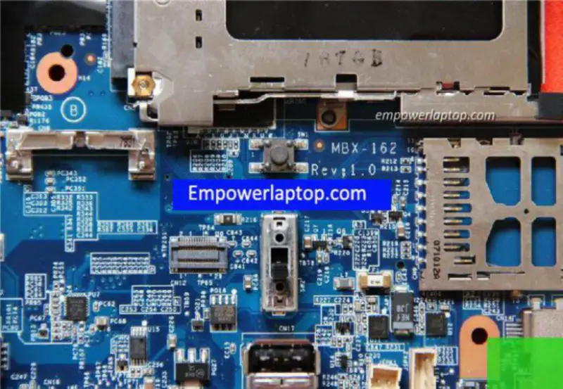 Sony A1229978A MS52 MBX-162 1P-006A502-8010 Placă de bază