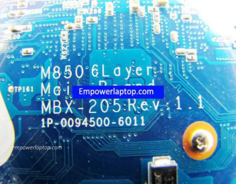 Sony A1730145A MBX-205 M850 1P-0094500-6011 Placă de bază