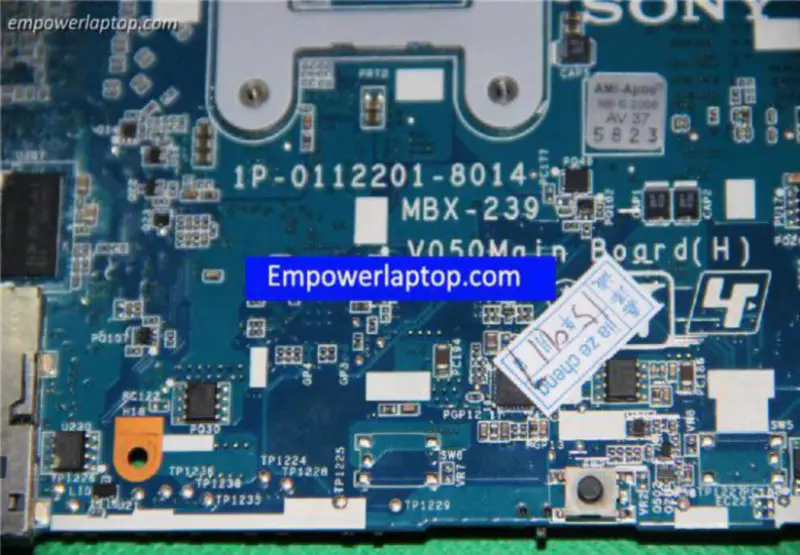 Sony VPC-CB A1818255B A1848524A A1818266B MBX-239 1P-0112201-8014 Placă de bază