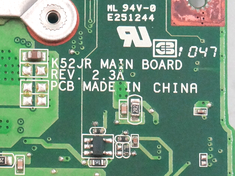 Placa de bază Asus A52J