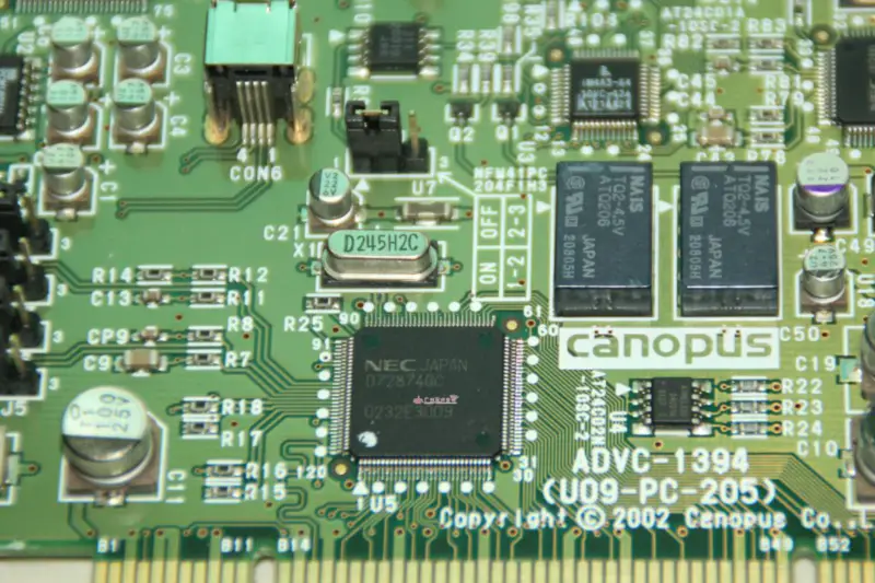 CANOPUS ADVC-1394 Card profesional DAQ