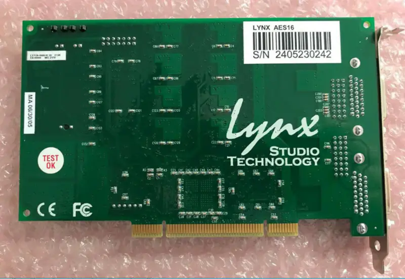 Lynx AES16 8 canale AES/EBU PCI Interfață audio A/D/A 192 kHz /DAB/Streaming