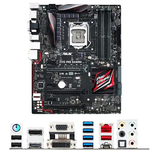 Placă de bază pentru jocuri Z170 pentru Asus Z170 Pro Gaming