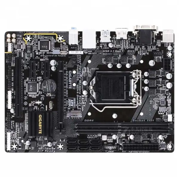 Placă de bază de gaming pentru Gigabyte B250m-hd3 suportă I3 I5