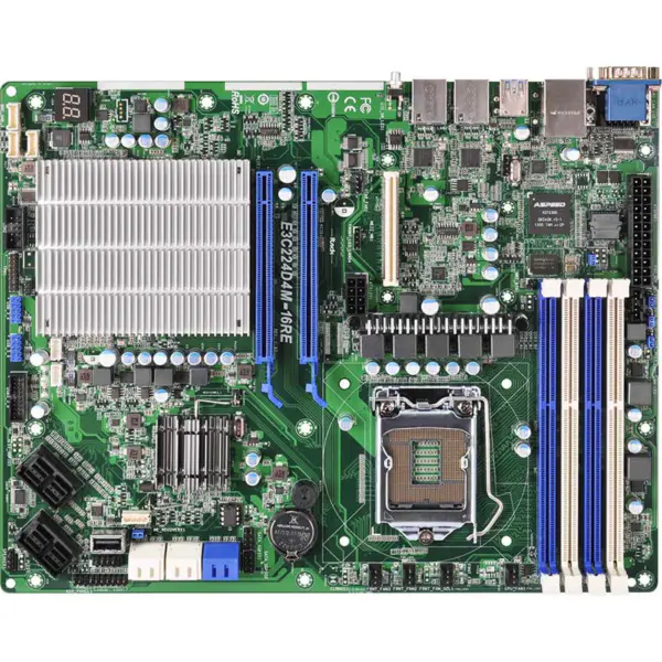 Asrock E3c224d4m-16re Lga1150 Ddr3 Suport E3-1200 V3