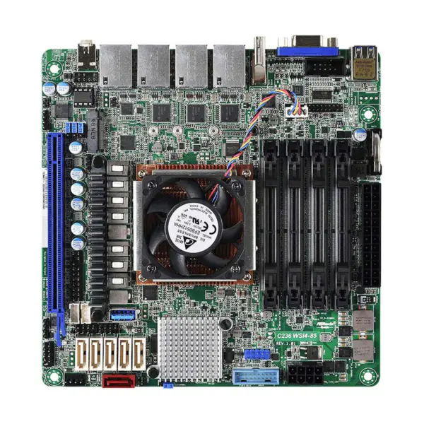 Asrock C236wsi4-85 Ddr4 Ecc Udimm 64gb Suport E3-1585 V5