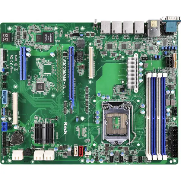 Asrock E3c236d4m-4l Lga1151 C236 Ddr4 Suport E3-1200 V5 V6